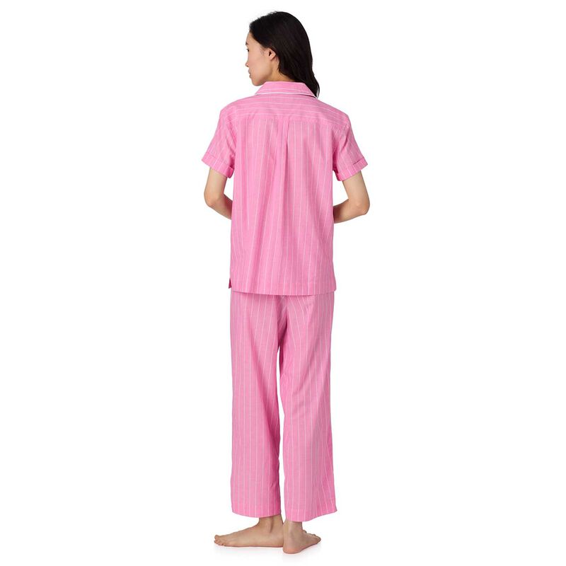 Lauren Ralph Lauren Cotton Lawn S/S Notch Collar Pajama Set image number 7